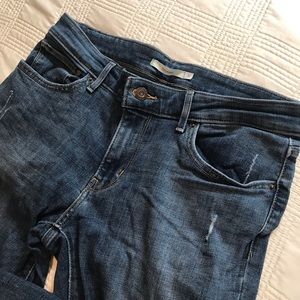 Women’s Levi’s 711 Skinny Jeans, Size 31 (12 Reg.)